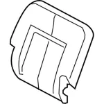 FL7Z7866601EA - Body: Seat Back Cover for Lincoln: Navigator Image
