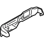 8A4Z7462187BB - Body: Finish Panel for Ford: Taurus, Taurus X | Mercury: Sable Image