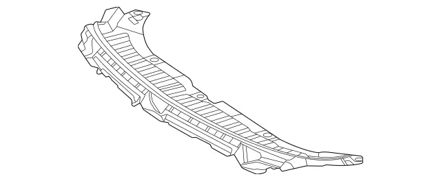 2478851507 - Attachment Parts: Basic Carrier, Bumper for Mercedes-Benz: GLB250, GLB35 AMG Image image