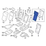 CL3Z18644A22CB - Body: Armrest Assembly for Ford: F-150 Image