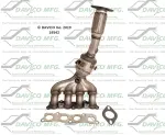 19542 - : Direct Fit Catalytic Converter for DAVICO CONVERTERS Image