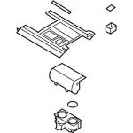 JL1Z78045A76CD - Body: Front Panel for Ford Image