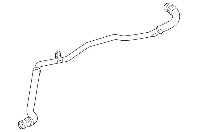 256203170064 - Radiator: Feed Line for Mercedes-Benz: GLE450, GLE53 AMG, GLS450 Image image