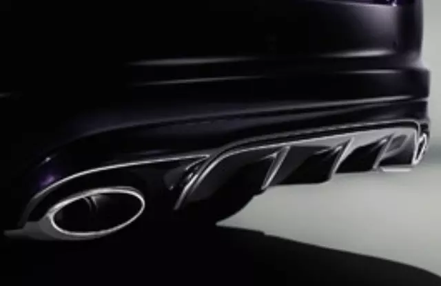 C2Z16212 - : Rear Valance - With Xfr Diffuser for Jaguar: XF, XFR, XFR-S Image