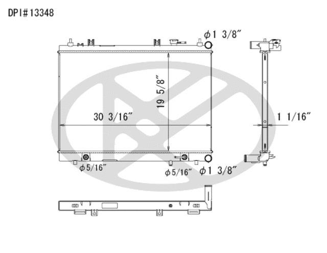 A13348 - : Koyorad Radiator for Koyo Image