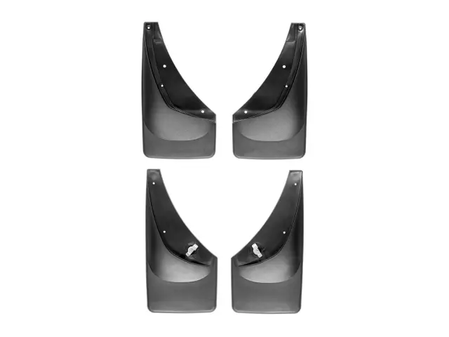 110006120006 - Accessories: Black MudFlap No-Drill DigitalFit® MudFlap Kit for WeatherTech Image