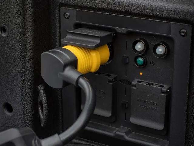 NL3Z14A411E - Exterior: Vehicle-To-Vehicle Charging Adapter for Ford: F-150 Image