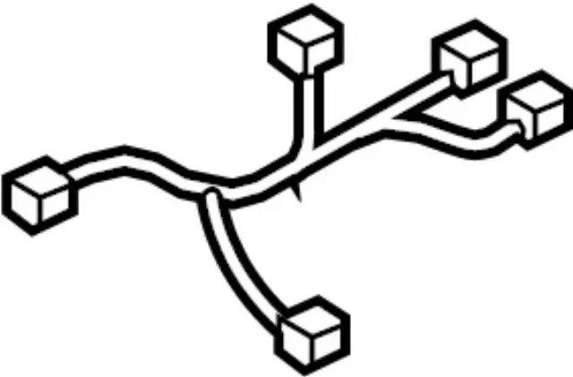 870191LB5A - Body: Wire for INFINITI: QX56, QX80 Image