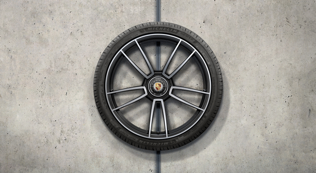 992044601AB - Wheels: 20-/21-Inch 911 Turbo S Winter Wheel-And-Tire for Porsche: 911 Image