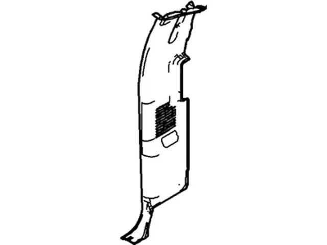 8C3Z25278D13AA - Body: Corner Trim for Ford: F-250 Super Duty, F-350 Super Duty, F-450 Super Duty Image