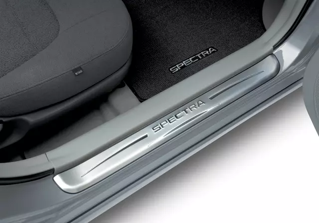 UC050AY180 - Interior: Door Sill Plates, Aluminum for Kia: Spectra, Spectra5 Image