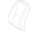 2219103947 - Driver Seat: Outer Cover for Mercedes-Benz Image