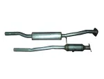 55147 - : Direct Fit Catalytic Converter with  Resonator (Non C.A.R.B. Compliant) for AB Catalytic Image