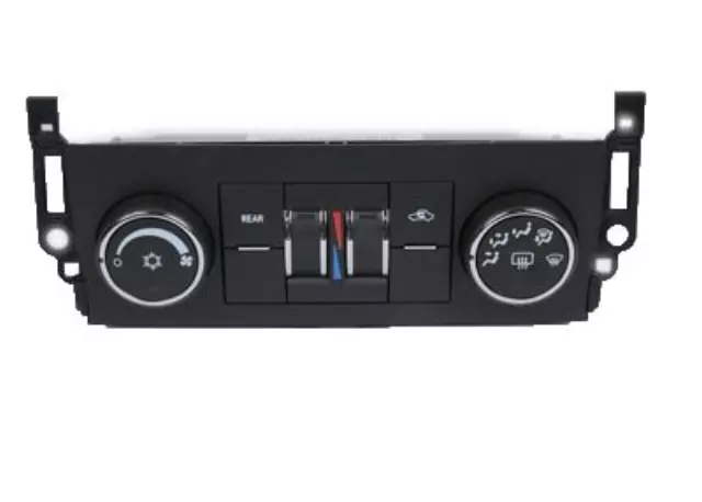 Heating and Air Conditioning Control Panel with Rear Window Defogger Switch - GM (20787116)
