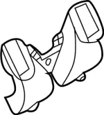 278605NA0A - Body: Air Distributor for INFINITI: QX50, QX55 Image