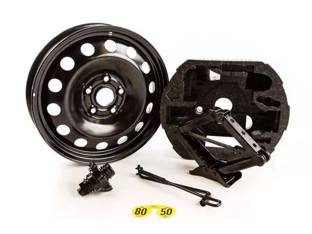 NPN071053 - Wheels: Spare Tire Kit (Excludes Tire) - Black for Volkswagen Image
