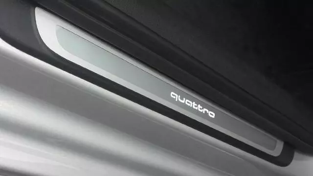 8V4071300B - Exterior: Illuminated Door Sills - Quattro for Audi Image