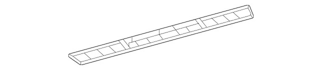 1676800104 - Panelling: Cover Rail for Mercedes-Benz: GLE53 AMG, GLE63 AMG S, GLS450, GLS63 AMG Image image
