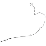 BRTR352 - : Tube Assembly Brake for Ford Image