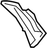 64143JJ60A - Body: Panel Extension for INFINITI: G37, Q60 Image