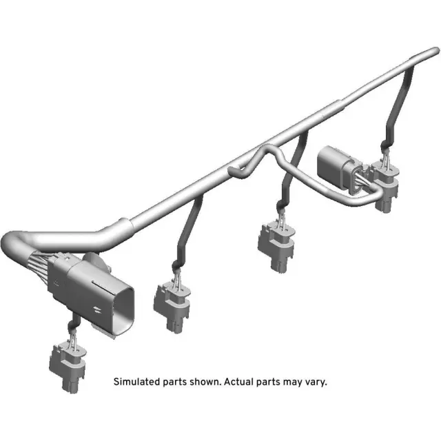 12696437 - : Fuel Injector Connector for Buick: Encore | Chevrolet: Cruze, Equinox, Malibu, Trax | GMC: Terrain Image