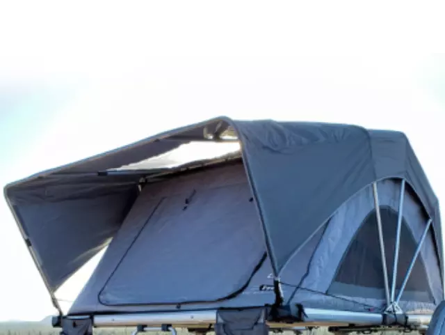 19420420 - Exterior: Folding Tent for Cadillac: Escalade, Escalade ESV | Chevrolet: Colorado, Silverado 1500, Silverado 1500 LTD, Silverado 2500 HD, Silverado 3500 HD, Suburban, Tahoe | GMC: Canyon, Sierra 1500, Sierra 1500 Limited, Sierra 2500 HD, Sierra 3500 HD, Yukon, Yukon XL Image