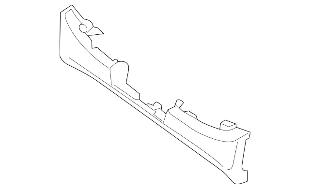 20591950009051 - Body: Front Cover for Mercedes-Benz Image