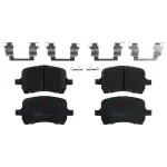 TXC1160 - : TRW PREMIUM BRAKING - CERAMIC BRAKE PAD SET - TXC1160 for TRW Image