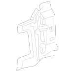 1725050300 - Radiator: Cover for Air Inlet for Mercedes-Benz Image