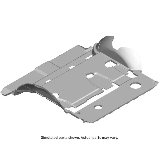 22827891 - : Jet Black Rear Floor Mat for GM Image