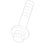 9079900000 - Steering: Steering Column Mount Bolt for Mercedes-Benz: Sprinter 1500, Sprinter 2500, Sprinter 3500, Sprinter 3500XD, Sprinter 4500 Image