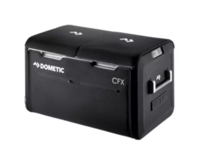 19432538 - Cargo Management: Cooler Protective Cover By Dometic for Buick: Enclave, Encore, Encore GX, Envision, Envista, Regal Sportback, Regal TourX | Cadillac: CT4, CT5, CT6, Escalade, Escalade ESV, LYRIQ, XT4, XT5, XT6 | Chevrolet: Blazer, Bolt EUV, Bolt EV, Camaro, Colorado, Equinox, Express 2500, Express 3500, Express 4500, Impala, Malibu, Silverado 1500, Silverado 1500 LTD, Silverado 2500 HD, Silverado 3500 HD, Silverado EV, Sonic, Spark, Suburban, Tahoe, Trailblazer, Traverse, Trax | GMC: Acadia, Canyon, Savana 2500, Savana 3500, Savana 4500, Sierra 1500, Sierra 1500 Limited, Sierra 2500 HD, Sierra 3500 HD, Terrain, Yukon, Yukon XL Image