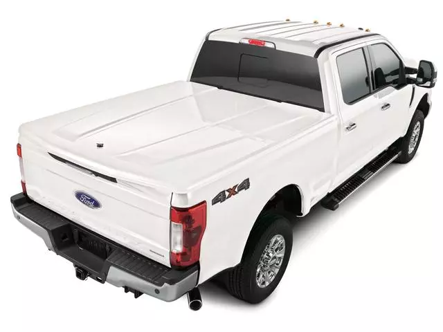 VHC3Z99501A42AL - Exterior: Tonneau Cover Hard 1pc By Undercover for Ford: E-350 Super Duty, E-450 Super Duty, F-250 Super Duty, F-350 Super Duty, F-450 Super Duty, F-550 Super Duty Image