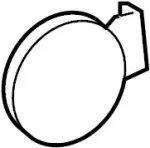 788305UB0A - Body: Fuel Door for Infiniti Image