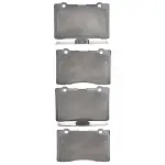 4000109100 - : DFC 4000 HybriDynamic Brake Pads for DYNAMIC FRICTION Image