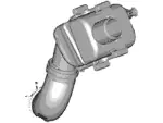 DS7Z9P437D - : 2013-2016 Ford Fusion - Resonator for Ford: Fusion Image