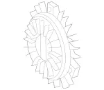 1112000422 - : Exchange Fan Drive for Mercedes-Benz Image