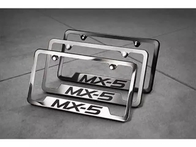 License Plate Frame No Logo, Slimline - Mazda (0000-83-Z37)