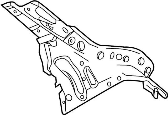 G66D15VGMA - Body: Inner Pillar for INFINITI: QX55 Image