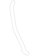 4477220070 - : Lock Rod for Mercedes-Benz Image