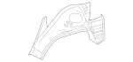 2476300703 - : Wheel Housing for Mercedes-Benz Image