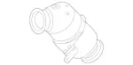 2641403300 - : Exhaust Gas Line for Mercedes-Benz Image
