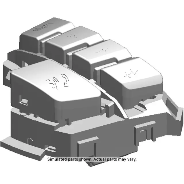 25862239 - : Ebony Radio Control Switch for Chevrolet: HHR, Malibu Image