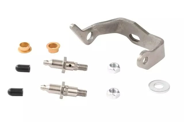 19260060 - Body: Front Door Hinge Pin Kit with Upper and Lower Pins, Bracket, Bushings, Washer, Caps, and Nuts for ACDelco Image