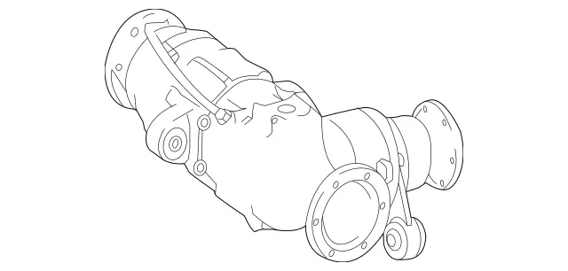 9063300405 - : Differential Assembly for Mercedes-Benz: Sprinter 1500, Sprinter 2500, Sprinter 3500, Sprinter 3500XD Image