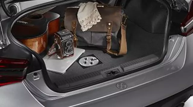 Cargo Mat, Carpet, Black - Toyota (PT206-18170-20)