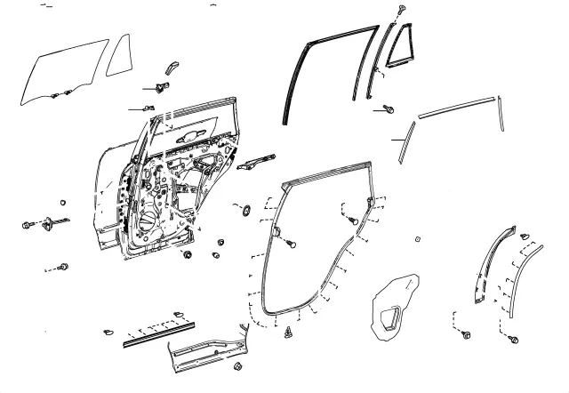 6785842040 - : Side Body Trim Protector for Toyota Image
