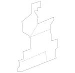 9065050188 - Body: Side Shield for Mercedes-Benz Image