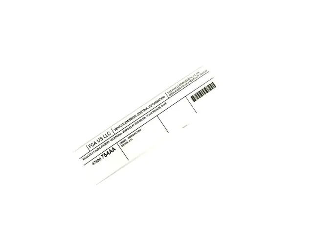 47480754AA - : Label for Mopar Image