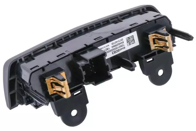 Black Hazard Light Switch - GM (84499083)